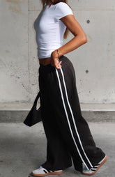 Make Me Promises Pants Charcoal