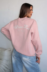 Through Thick And Thin Oversized Sweater Dusty Pink