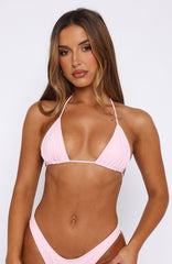 Golden Hour Bikini Top Blossom