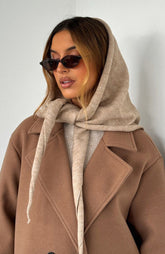 Audrey Triangle Scarf Oat