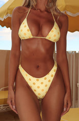Stacie Bottoms Lemon Polka Dot