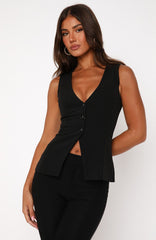 Tell You My Secrets Top Black