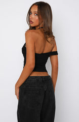 Love To Love You Top Black