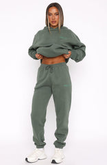 Leisure Edition Sweatpants Dark Green