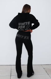 Always Shining Flare Pants Black