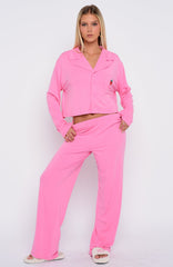 Bedtime Bliss Pyjama Set Bubblegum Pink