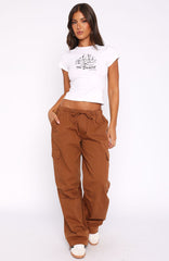 Real Satisfaction Cargo Pants Chocolate