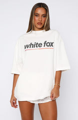 In The Moment Oversized Tee White