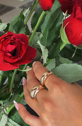 Mirela Ring Set Gold