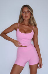 More Energy Active Tank Baby Pink