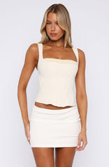 Sugar Honey Bustier Cream