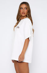 Palm Springs Edition Oversized Tee White