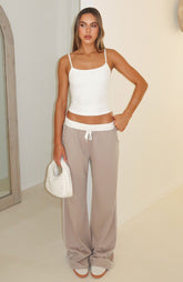 True Feelings Wide Leg Pants Moon