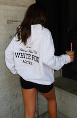 Taking Sides Oversized Hoodie Grey Marle