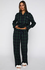 That Time Of Year Pyjama Pants Green/Navy