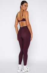 Form Leggings Plum/Cream