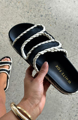 Joe Sandals Black/Cream