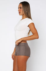 Don't Save Her Shorts Chocolate