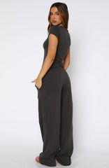 Shades Of Beauty Track Pants Charcoal