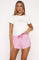 Sweetheart Pyjama Set Baby Pink