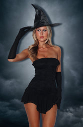 Spellbound Mini Dress Black