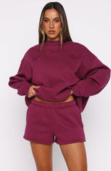 From The Archives Lexi Lounge Shorts Berry