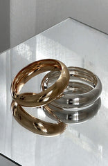 Marilyn Chunky Bangle Set Gold/Silver
