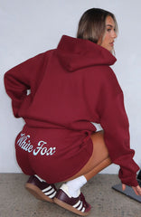 The Good Life Lounge Shorts Burgundy