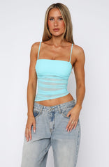 Sugar Honey Top Aqua