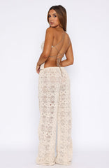 Tranquility Crochet Pant Off White