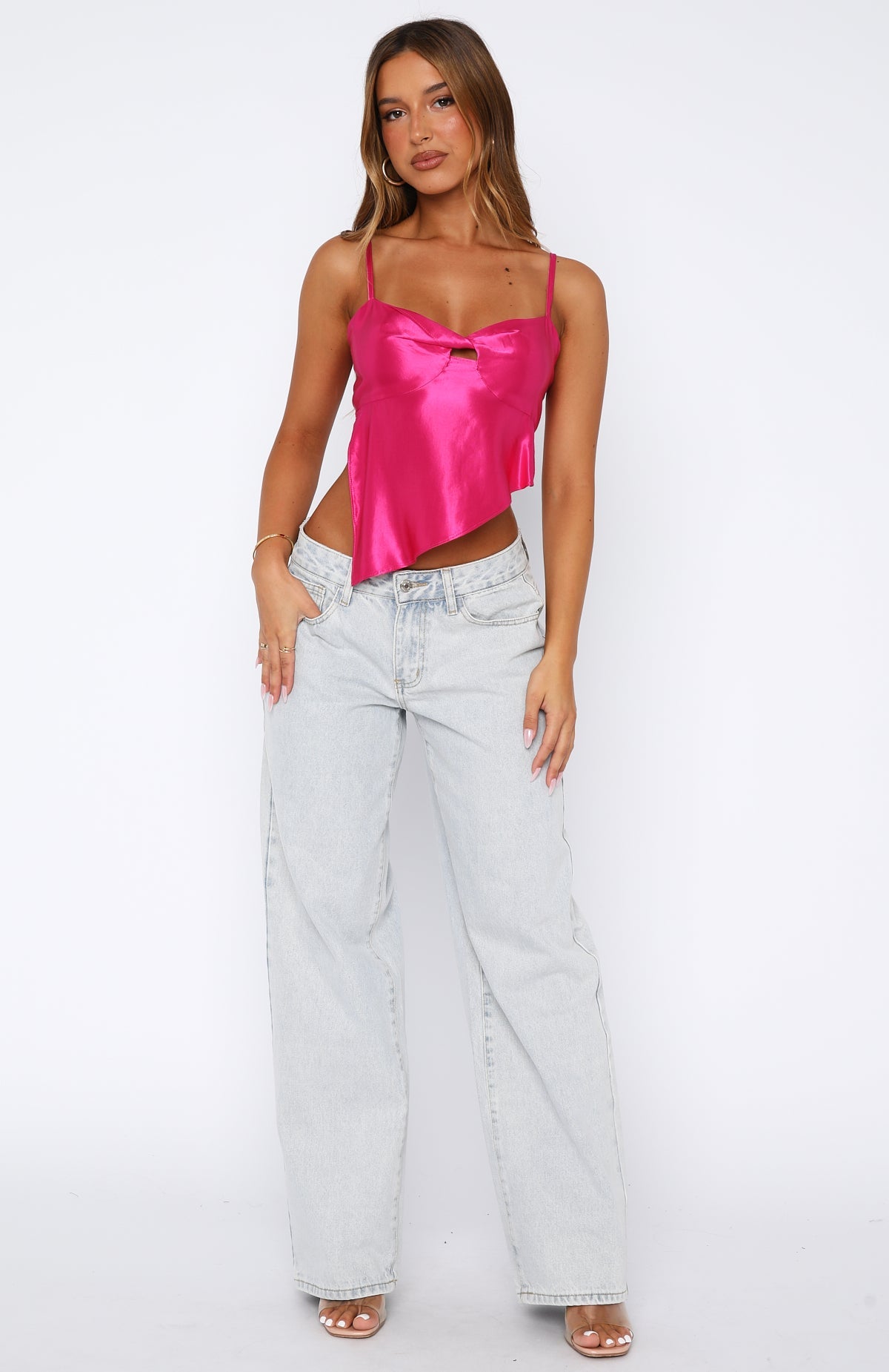 Took My Heart Top Magenta