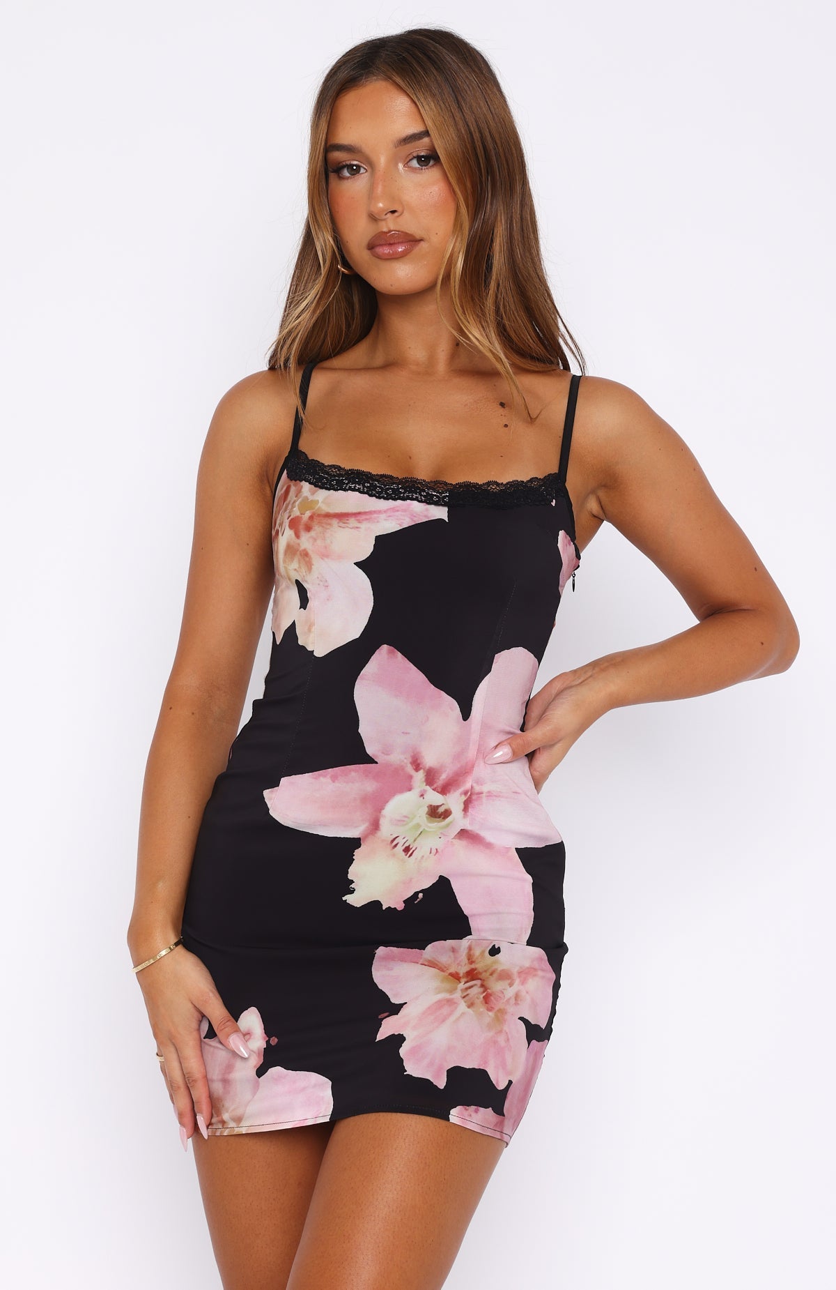 Summer Fling Mini Dress Midnight Orchid