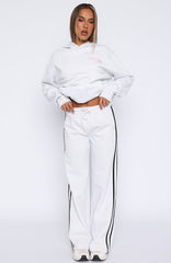 11th Street Out & About Wide Leg Sweatpants Glaze