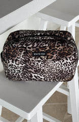 Take A Leap Cosmetic Bag Leopard