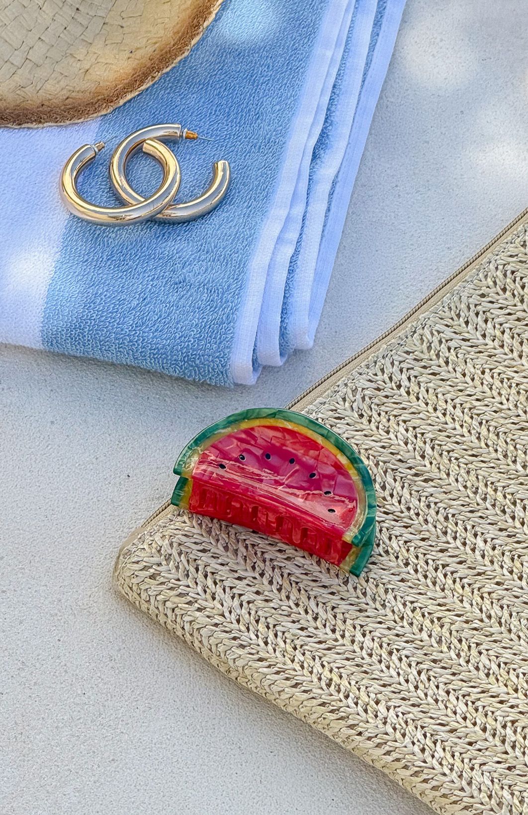 Piper Hair Clip Watermelon