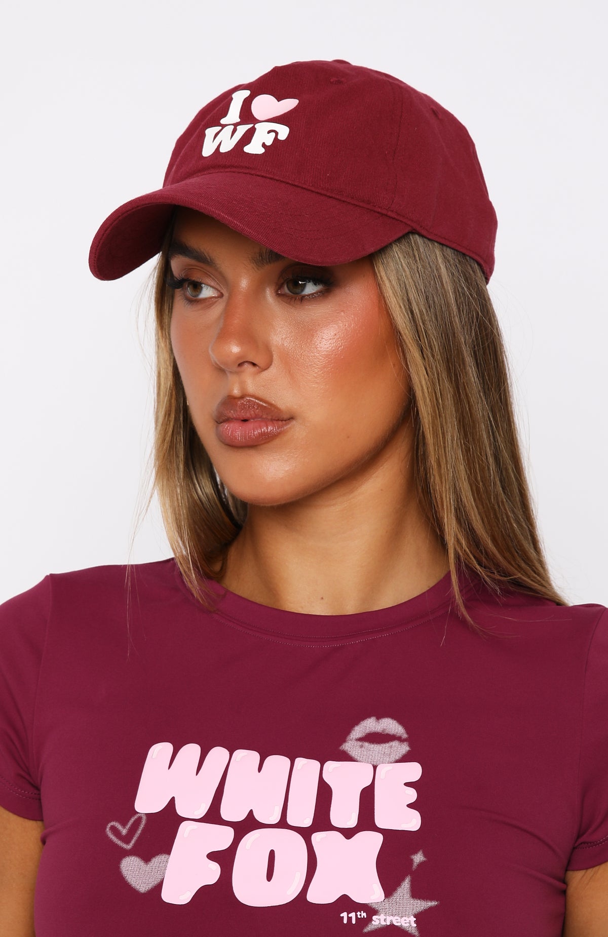 11th Street Concrete Jungle Cap Raspberry Jelly