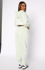 11th Street Keeping It Real Sweatpants Iced Matcha