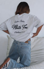 Creative Studios Oversized Tee Grey Marle