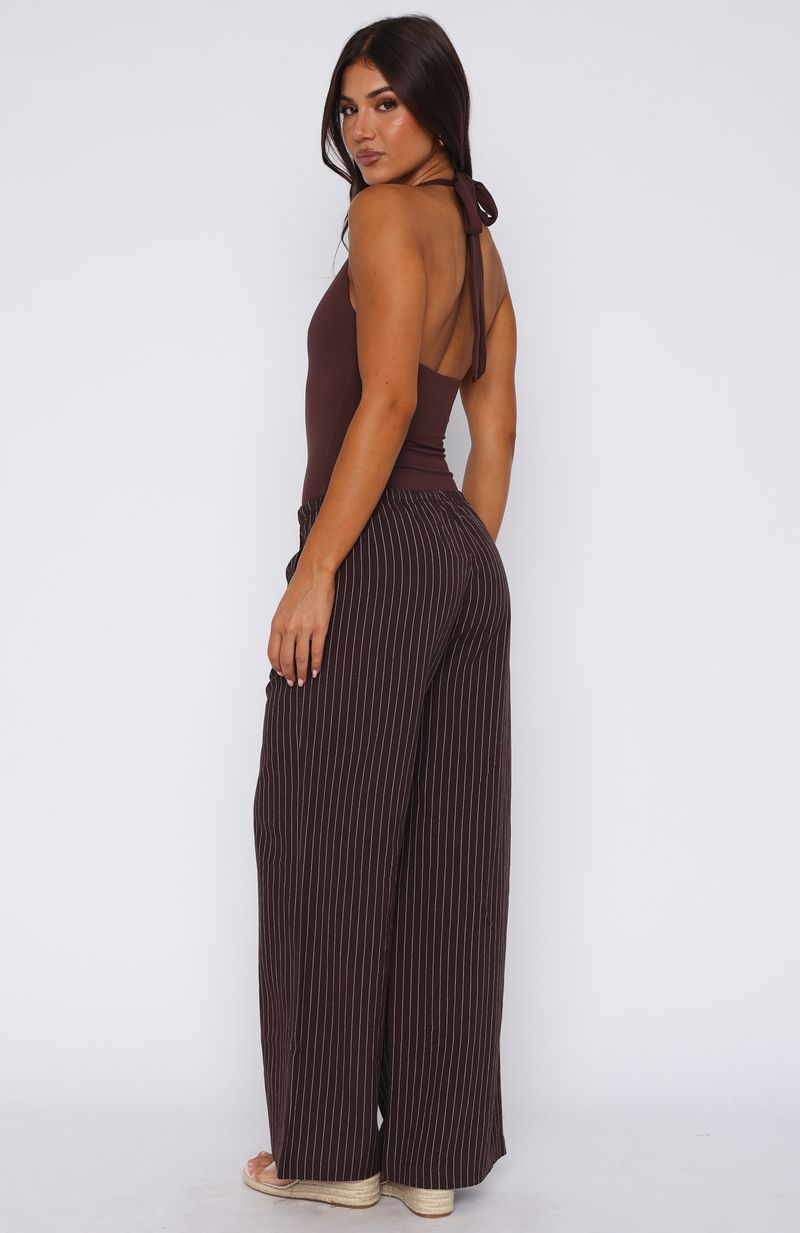 Lost Your Chance Pants Chocolate