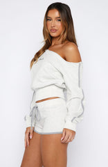 High Roller Shorts Grey Marle