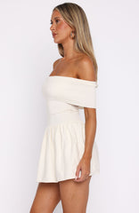 Wherever You Are Mini Dress White