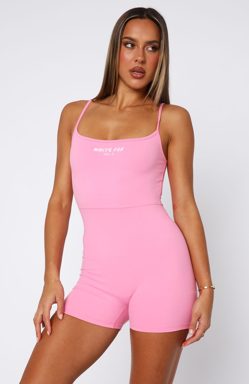 Offstage Playsuit Bubblegum