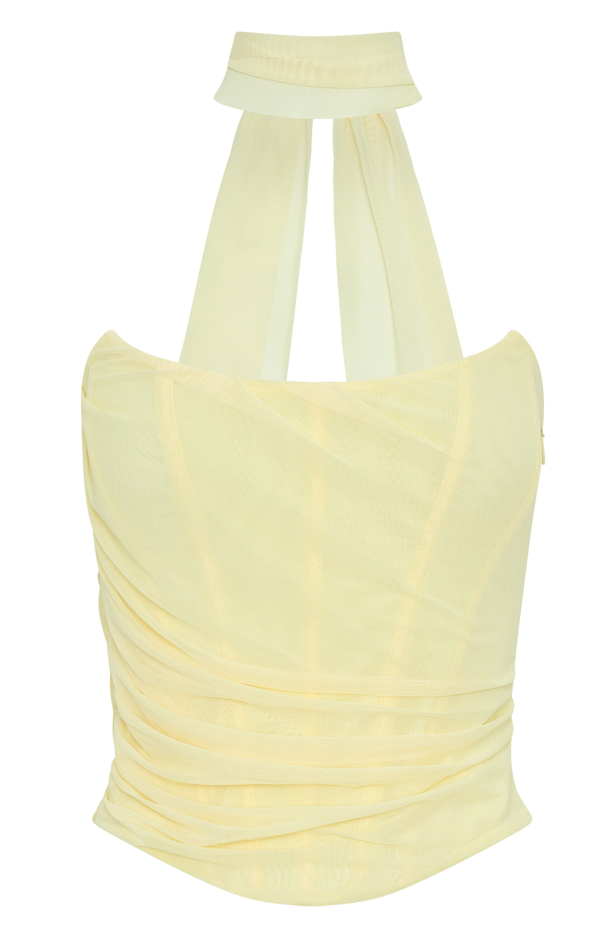 Lovers Lane Strapless Bustier Lemon