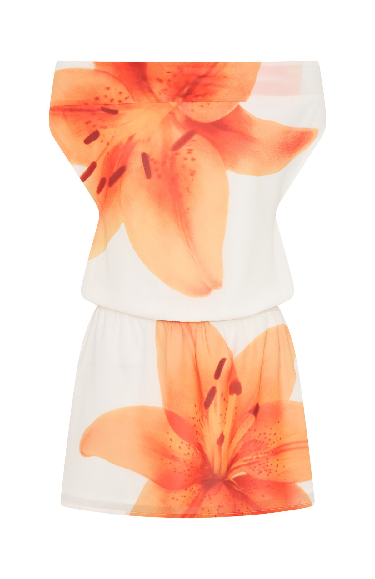 Mystified Strapless Mini Dress Marigold Twist