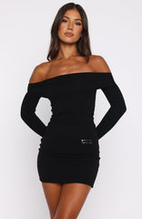 Show Me How Mini Dress Black