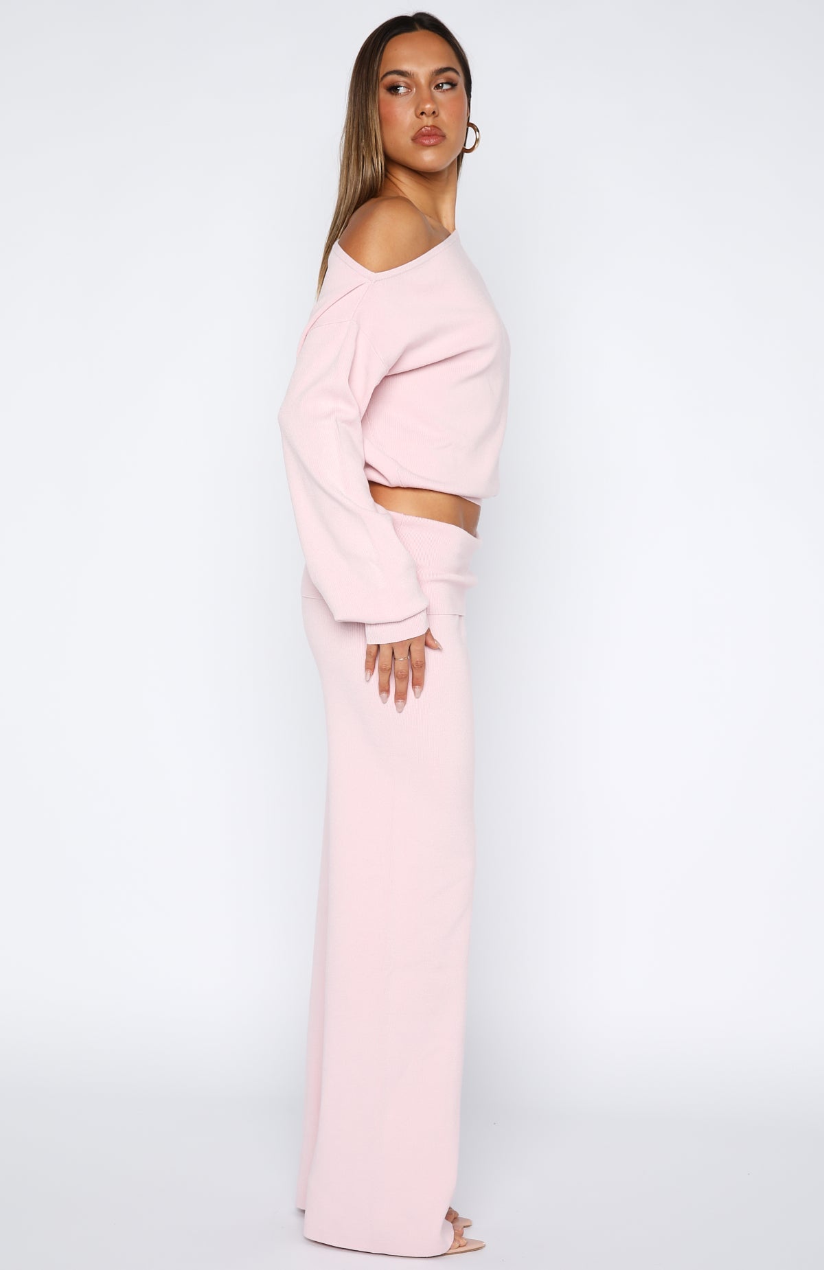 Can't Find The Words Knit Pants Pink