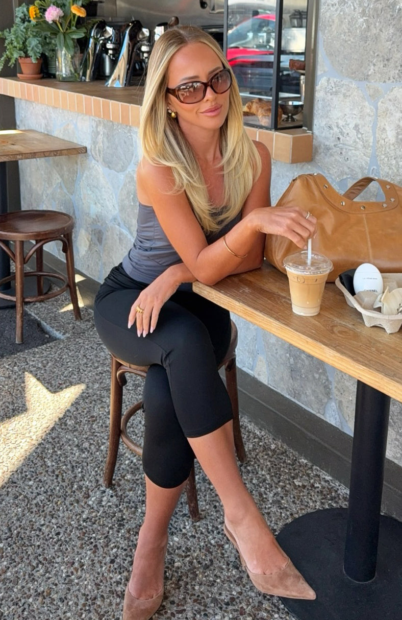 Dress For Success Capri Pants Black