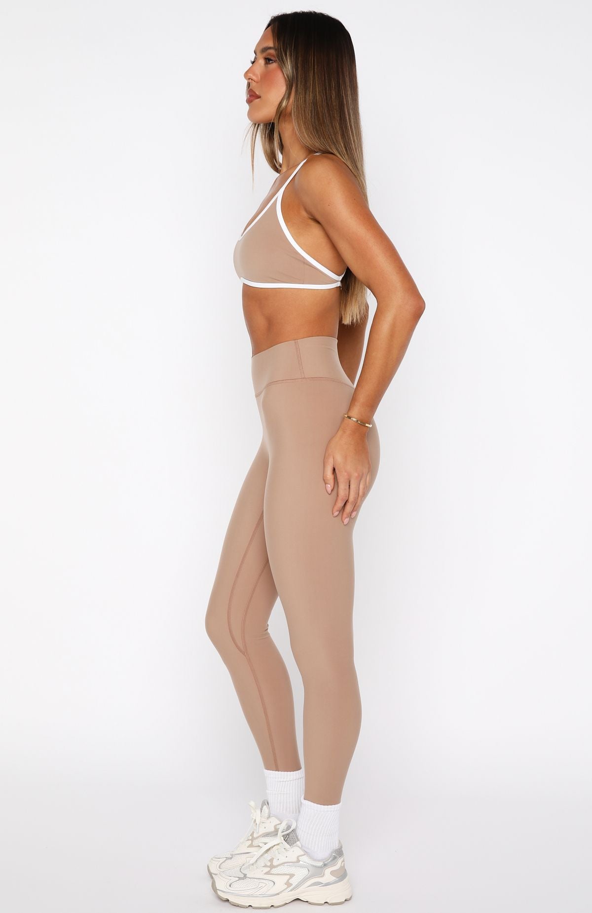 Go Getter High Waisted Leggings Caramel
