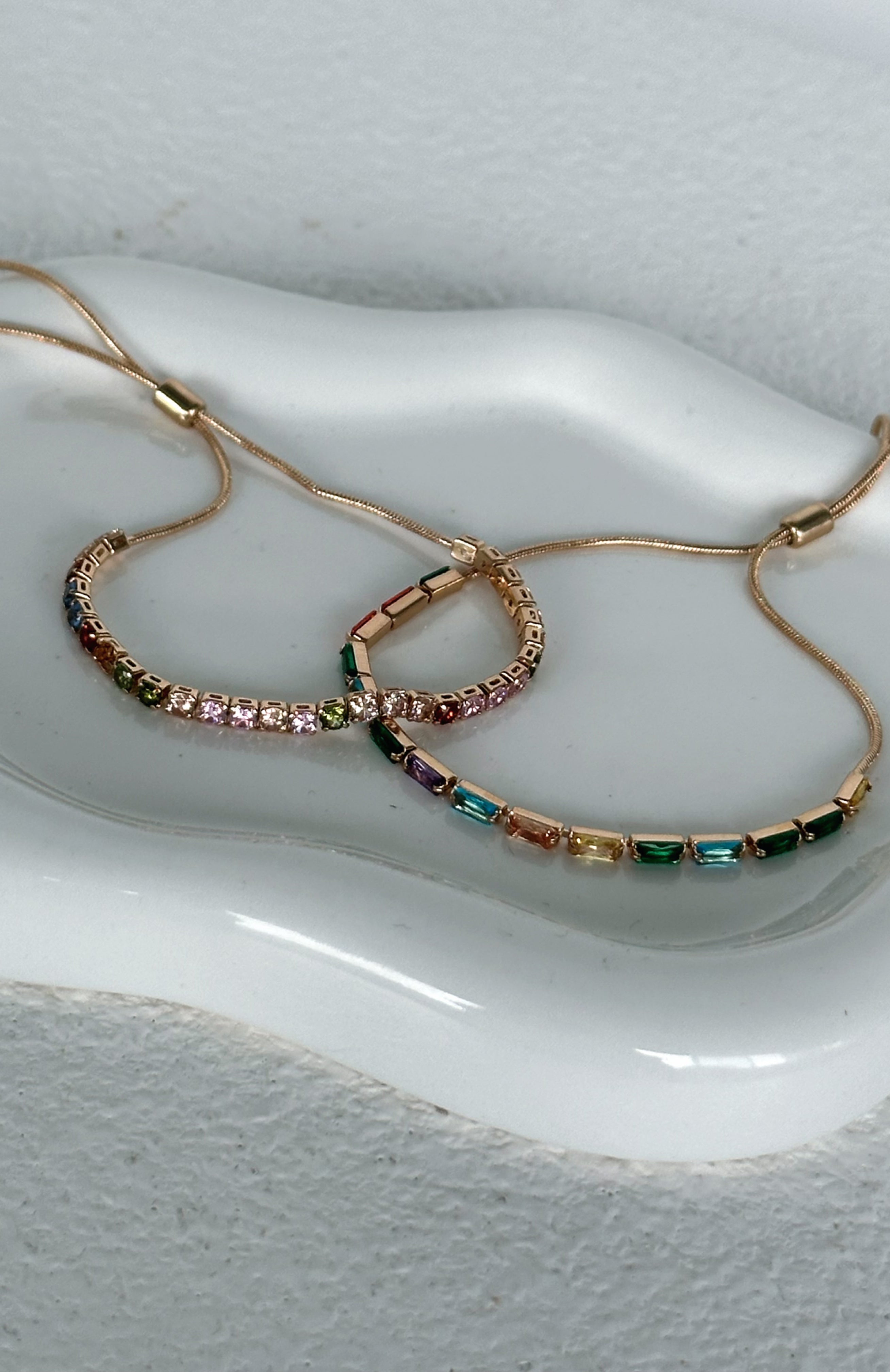 Hannah Bracelet Set Gold