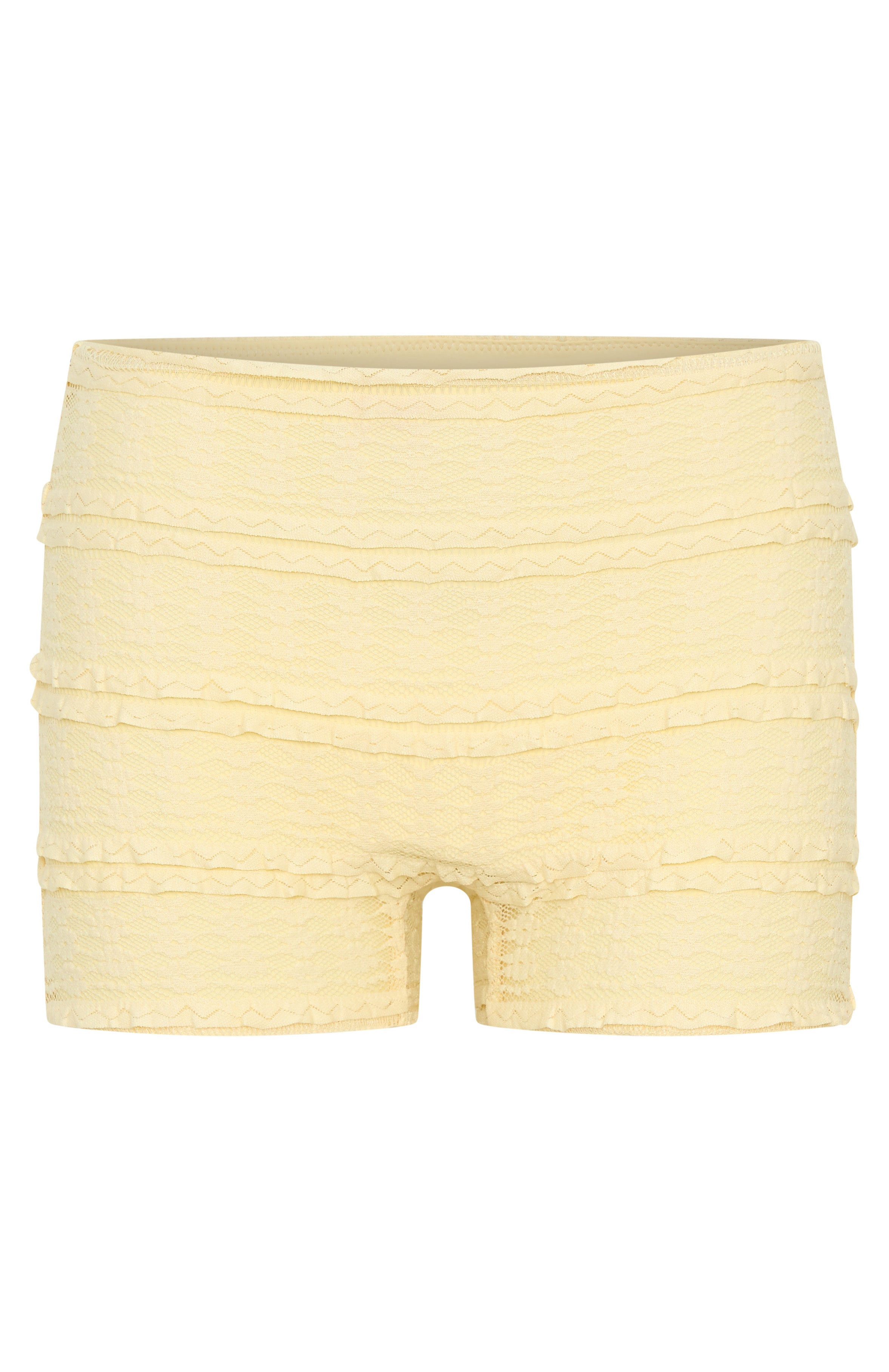 Honeymoon Lace Shorts Lemon